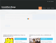 Tablet Screenshot of immobiliareborgo.com